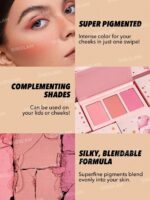 پالت رژگونه سه رنگ شیگلم Sweet Cheeks Blush Trio