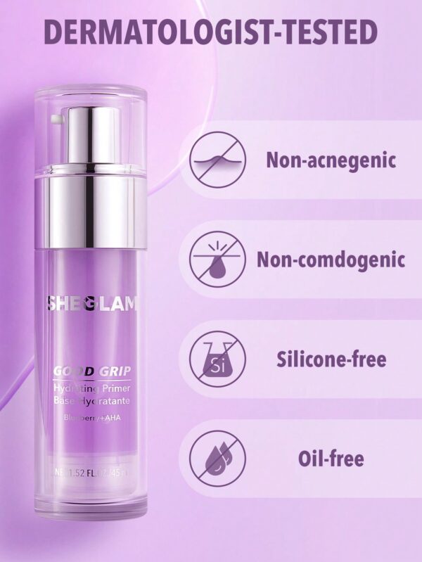 پرایمر ابرسان  sheglam Good Grip Blueberry + AHA - تصویر 2