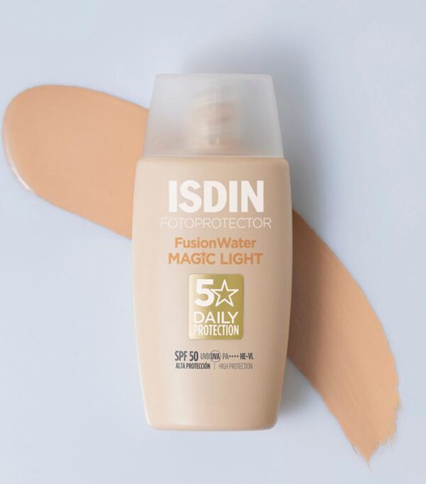 ضدآفتاب رنگی ایزدین فیوژن واتر مجیک SPF 50 - تصویر 2