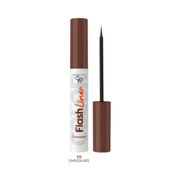 خط چشم مایع رنگی گلدن رز Flash Liner - تصویر 2