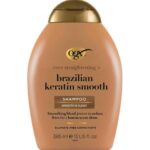 شامپو کراتین برزیلی OGX Brazilian Keratin Smooth 385ml